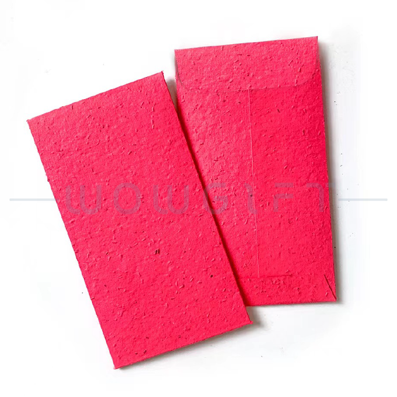 種子紙紅包袋客製．年節紅包客製