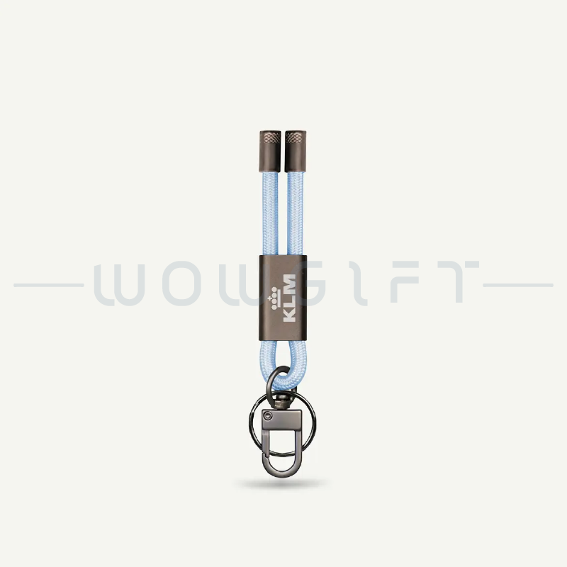 RPET鑰匙扣掛繩客製．環保鑰匙圈