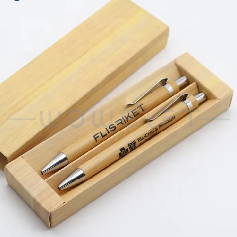 客製環保原子筆 · 竹製圓珠筆