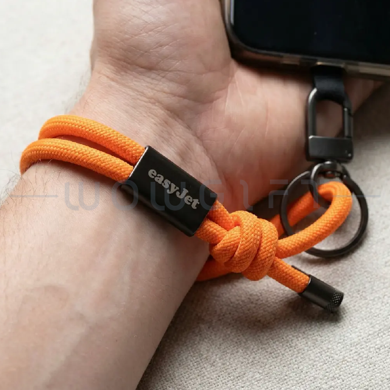 RPET腕帶手機掛繩客製．環保手腕掛繩