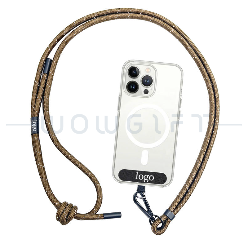 可拆式編繩手機掛繩．客製 LOGO 手機頸掛繩