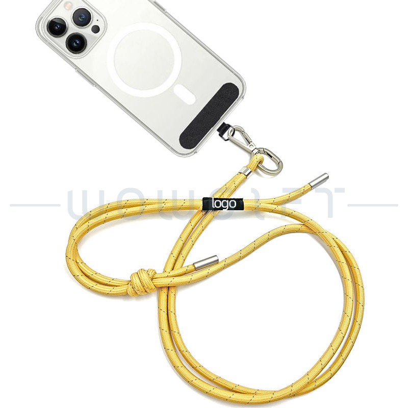 可拆式編繩手機掛繩．客製 LOGO 手機頸掛繩