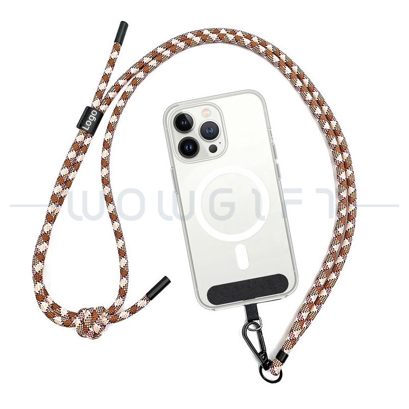 可拆式編繩手機掛繩．客製 LOGO 手機頸掛繩