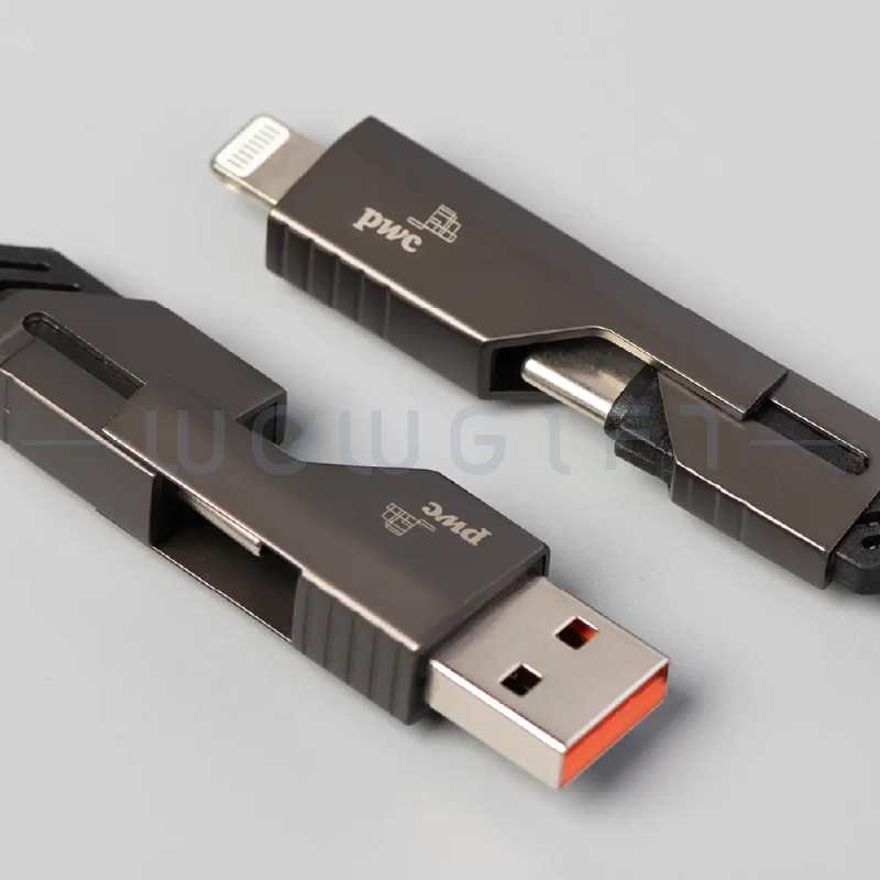 四合一充電線客製．60W快充充電線