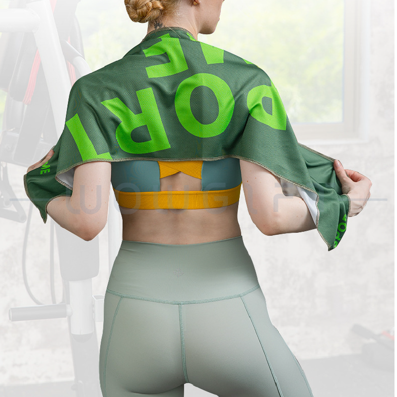 客製涼感巾運動毛巾．冰感速乾運動巾