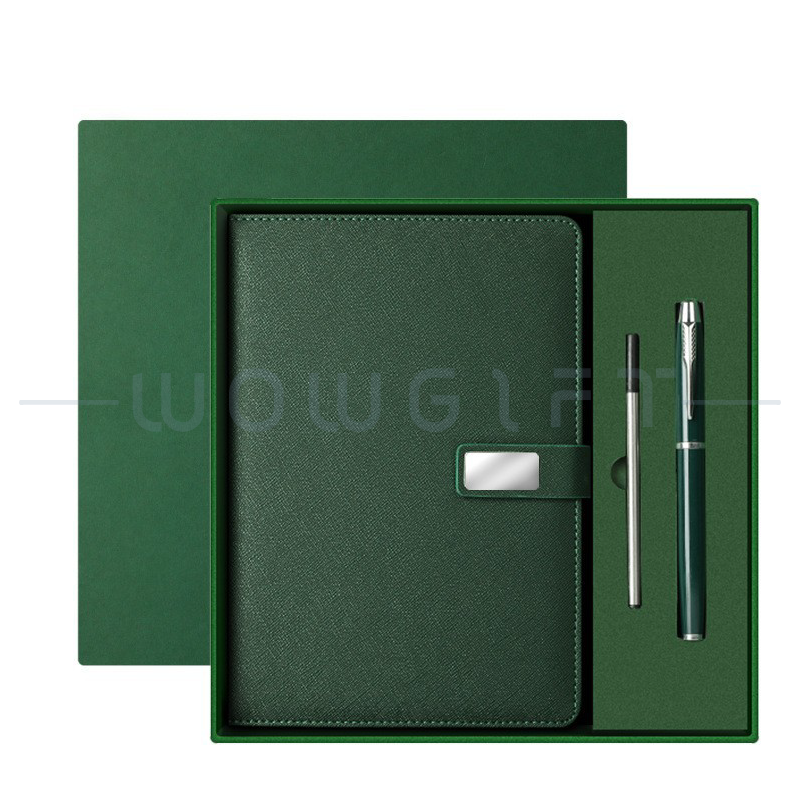 客製A5筆記本禮盒．商務文具套裝客製