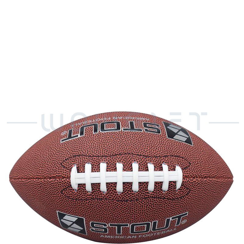 客製美式足球．PU皮革運動球LOGO印刷