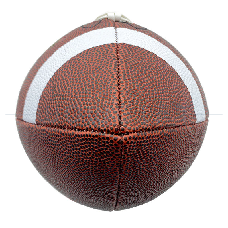 客製美式足球．PU皮革運動球LOGO印刷