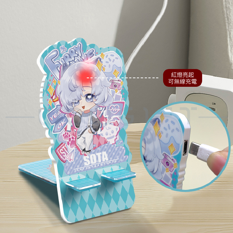 客製壓克力手機支架．動漫周邊應援展示架