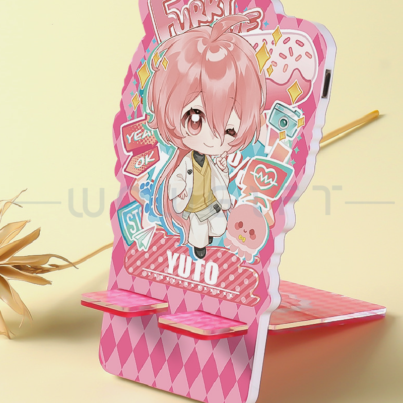 客製壓克力手機支架．動漫周邊應援展示架