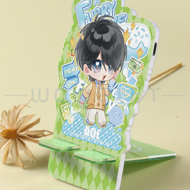 客製壓克力手機支架．動漫周邊應援展示架