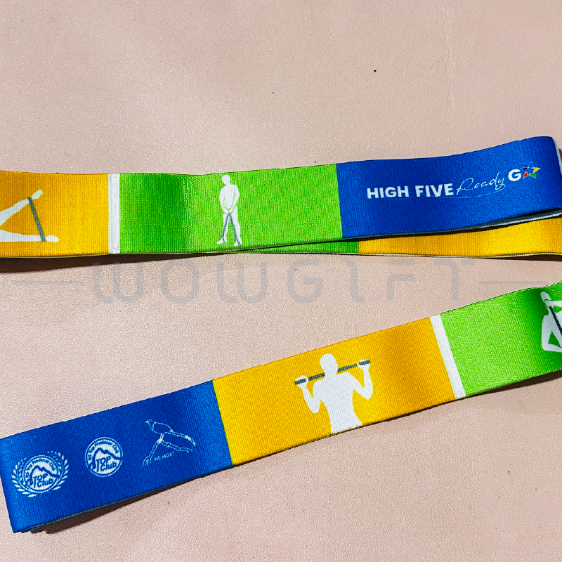 客製多段式彈力帶．運動健身拉力帶