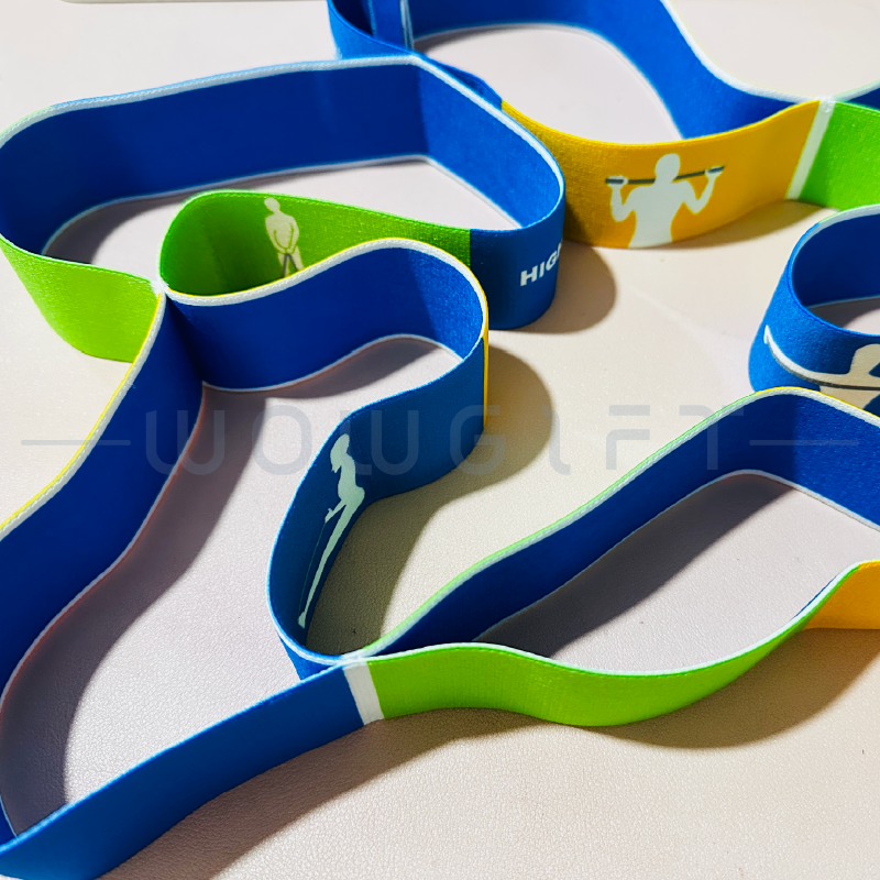 客製多段式彈力帶．運動健身拉力帶