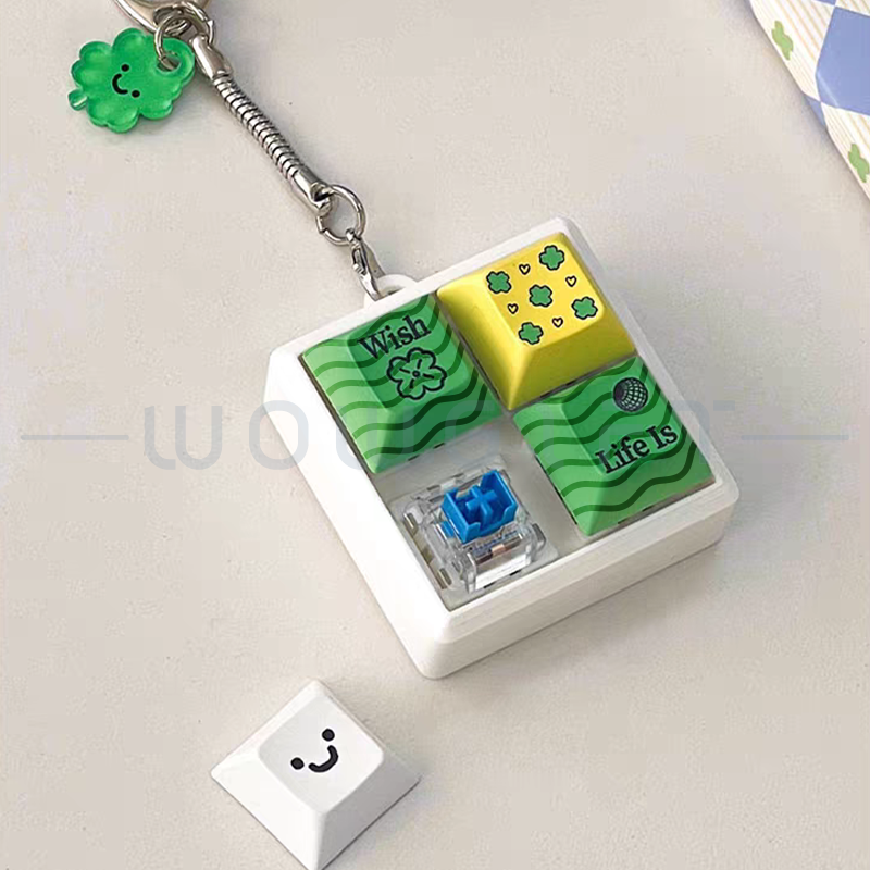 客製解壓鍵帽吊飾．創意按壓紓壓小物