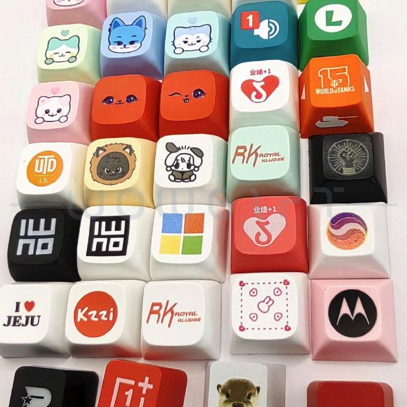 客製解壓鍵帽吊飾．創意按壓紓壓小物