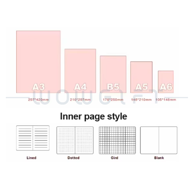 復古皮革筆記本