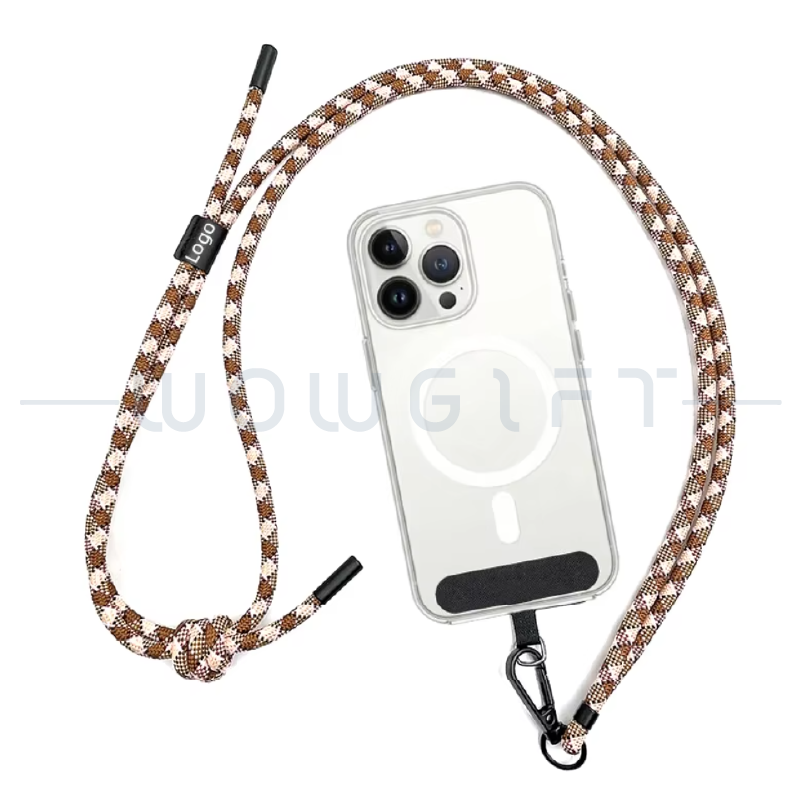 可拆式編繩手機掛繩．客製 LOGO 手機頸掛繩