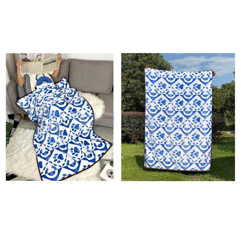 客製圖案毛毯．冬季辦公室暖心禮．企業團體活動贈品