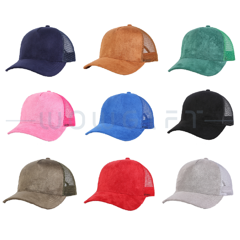 麂皮運動網帽．企業活動帽