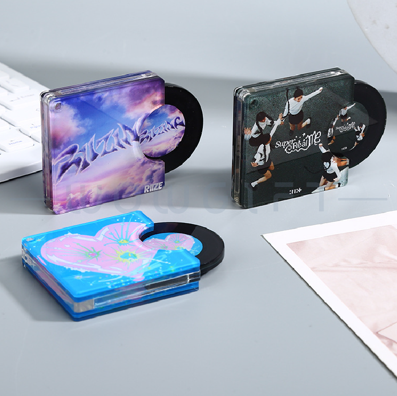 唱片造型鑰匙圈．迷你專輯客製化禮品