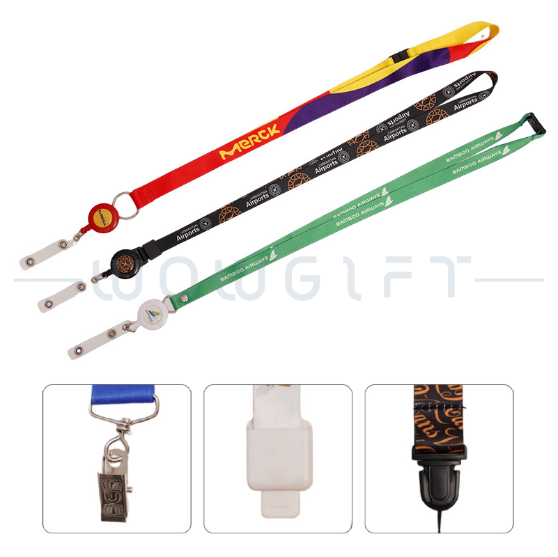 旋轉扣掛繩客製．識別證帶．企業展會吊繩