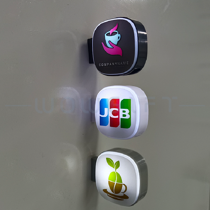 磁吸燈牌客製．LOGO展示燈．冰箱燈／櫃檯燈