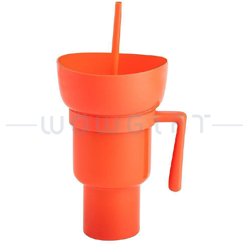 爆米花飲料二合一客製．吸管手柄 ‧ 活動零食杯