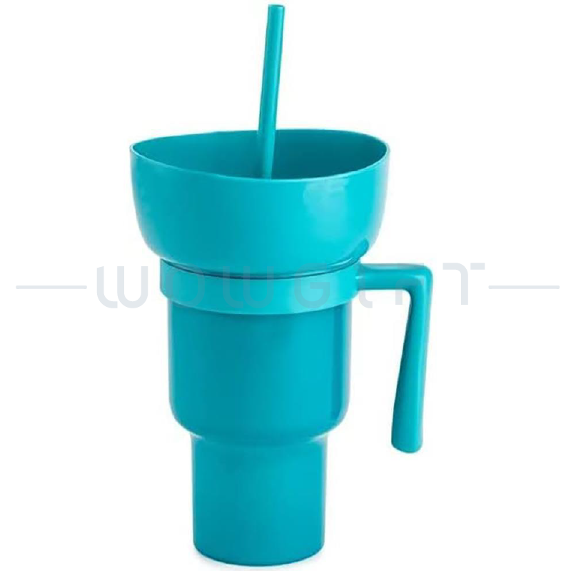 爆米花飲料二合一客製．吸管手柄 ‧ 活動零食杯