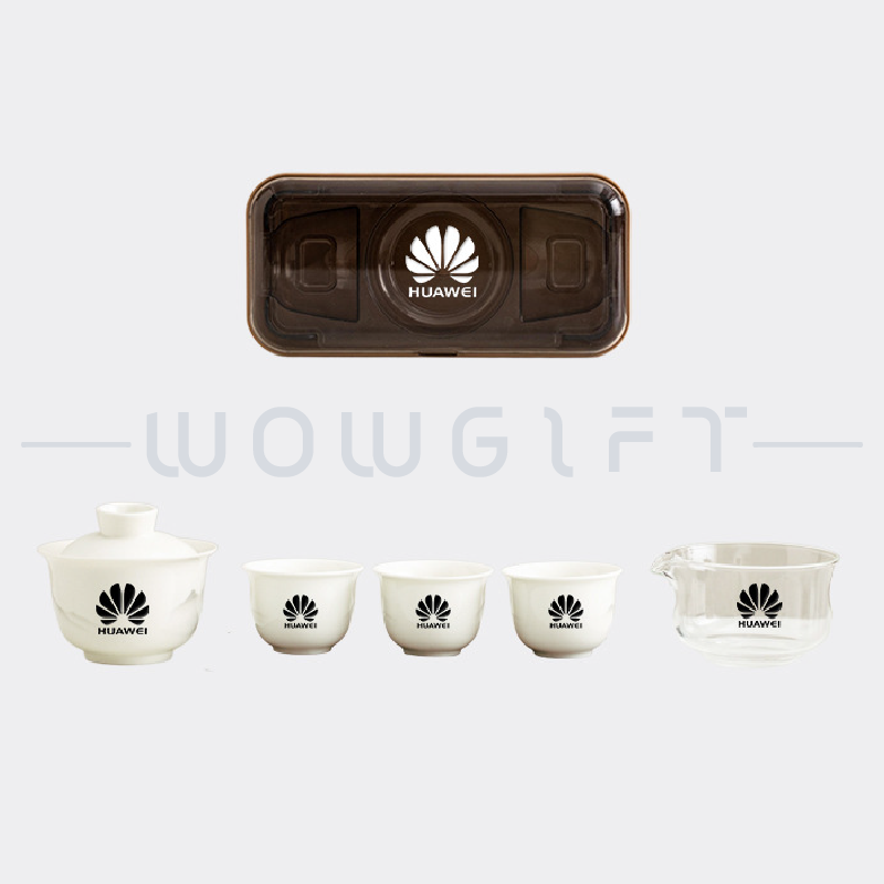 旅行陶瓷杯茶具禮盒客製．客製泡茶組