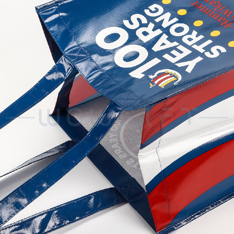 客製覆膜不織布側邊購物袋．環保提袋．品牌宣傳袋