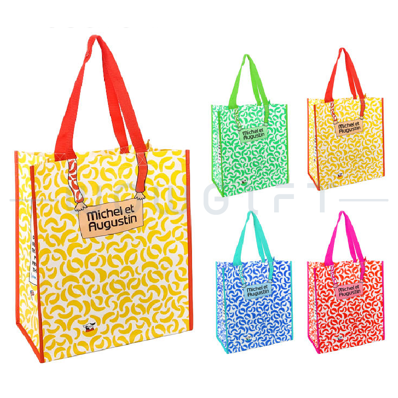 客製覆膜不織布側邊購物袋．環保提袋．品牌宣傳袋