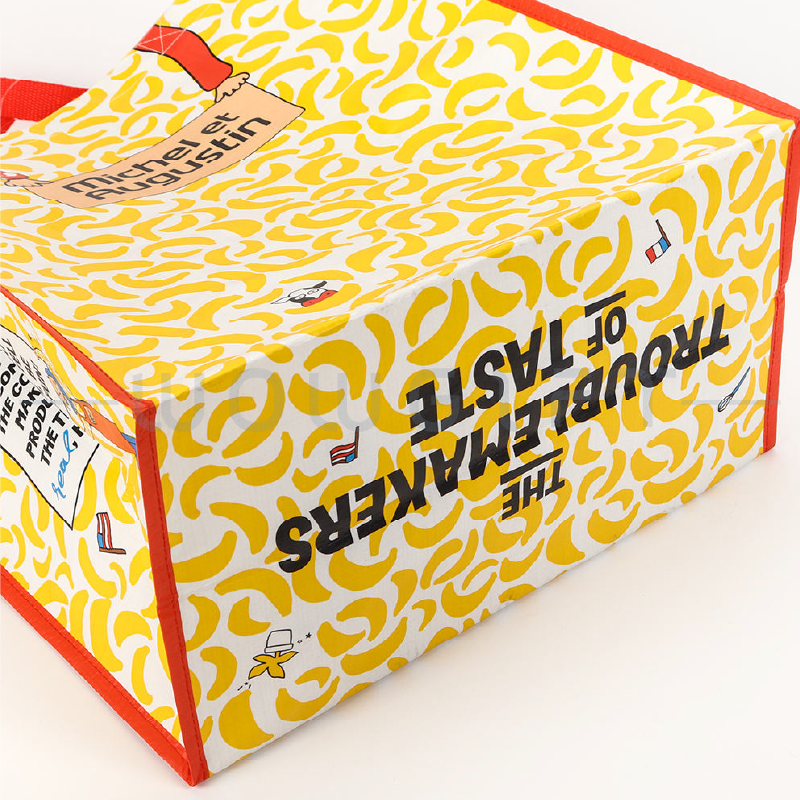 客製覆膜不織布側邊購物袋．環保提袋．品牌宣傳袋