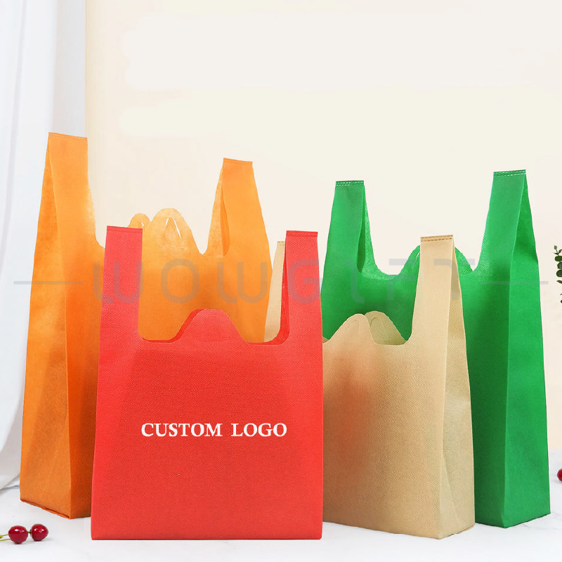 客製不織布袋．背心袋購物袋．超低價活動贈品