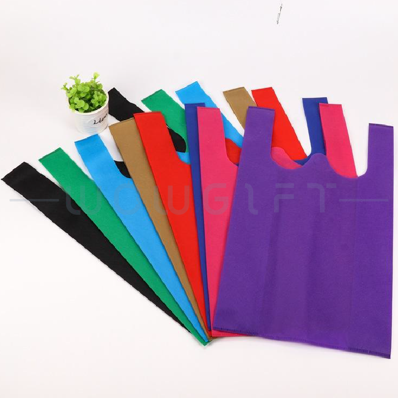 客製不織布袋．背心袋購物袋．超低價活動贈品