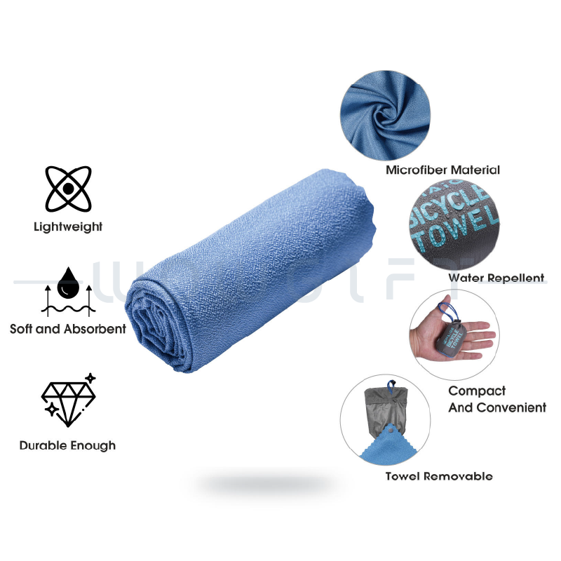 客製收納運動毛巾．便攜快乾毛巾