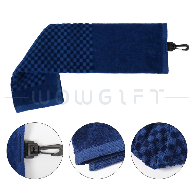 客製磁吸高爾夫球巾．快乾球袋毛巾．高端活動贈品