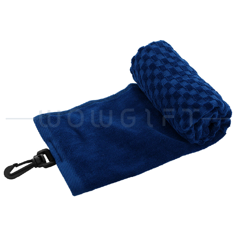 客製磁吸高爾夫球巾．快乾球袋毛巾．高端活動贈品