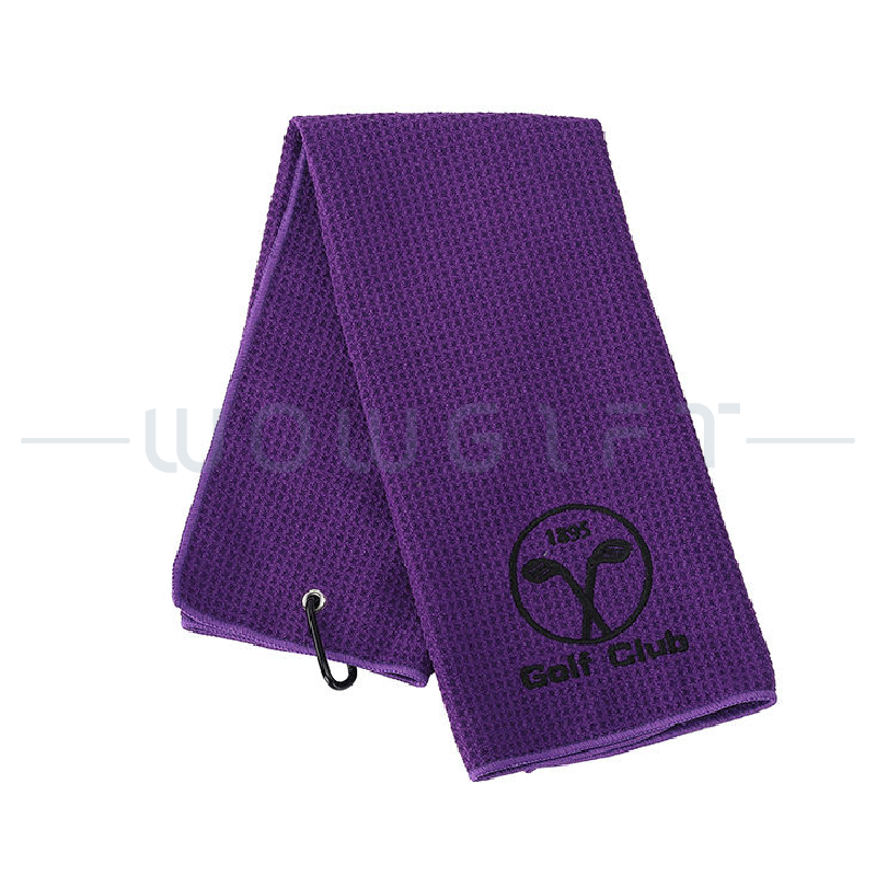 客製高爾夫球巾．掛勾運動毛巾．球場活動贈品