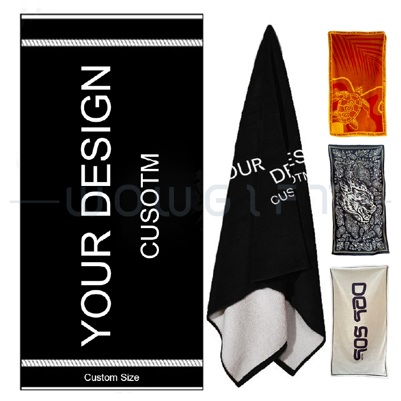 客製沙灘巾．大尺寸純棉毛巾．度假活動贈品