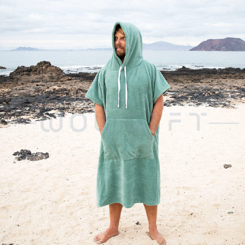 客製連帽換衣毛巾．速乾沙灘斗篷．戶外活動贈品