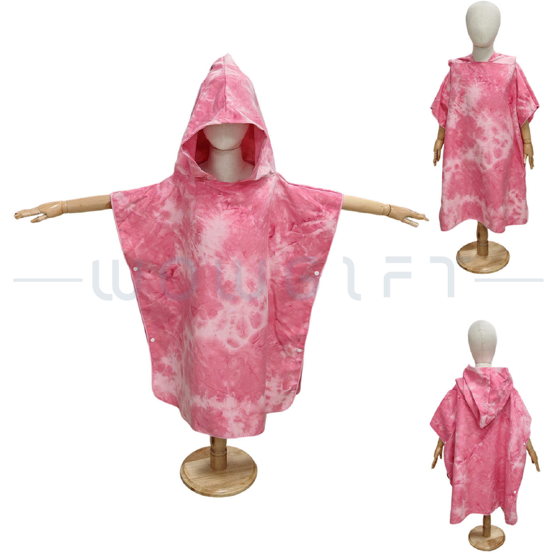 客製連帽換衣毛巾．速乾沙灘斗篷．戶外活動贈品