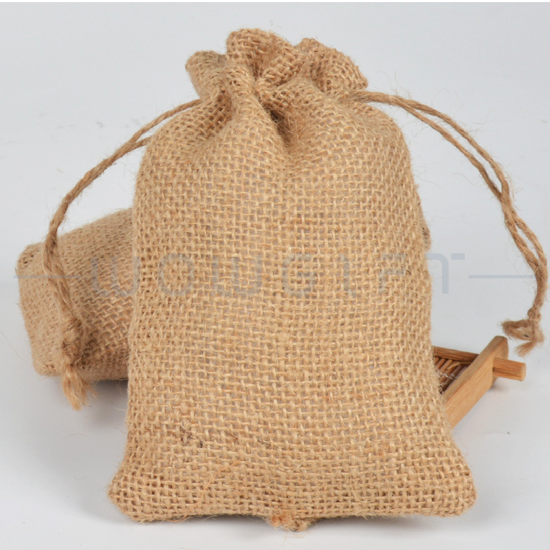 麻布束口袋客製，環保麻布小物袋