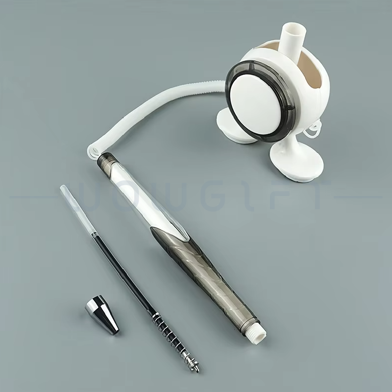 客製櫃檯固定原子筆．防遺失桌上筆．銀行飯店專用筆