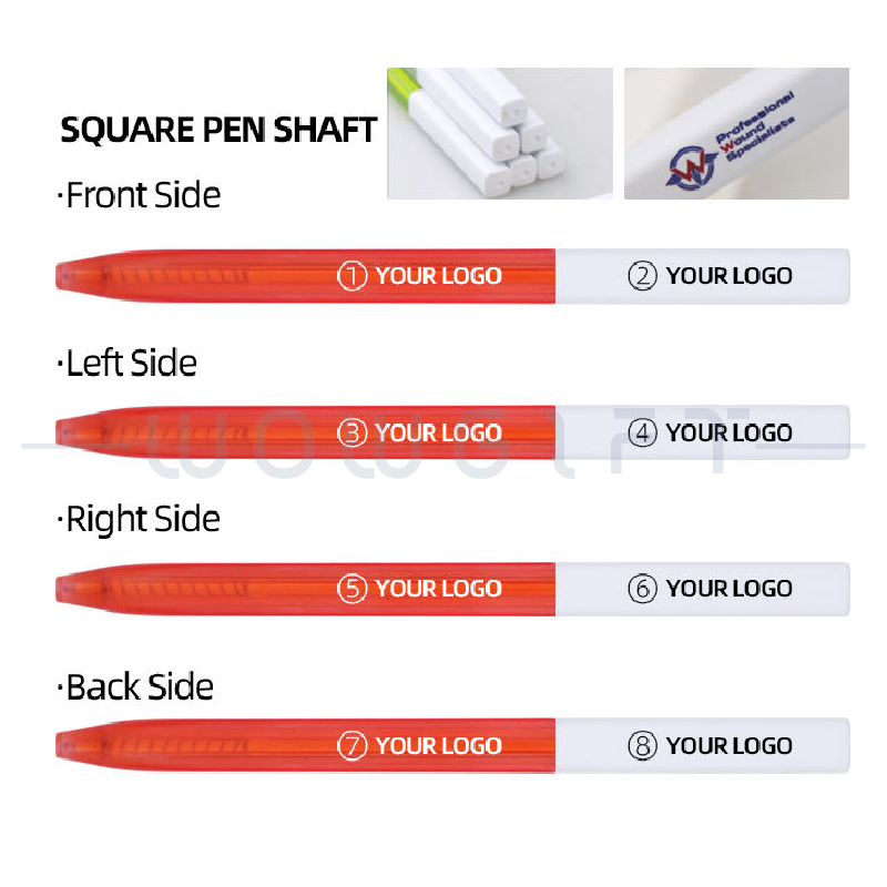 客製透明原子筆．廣告筆贈品．活動宣傳筆