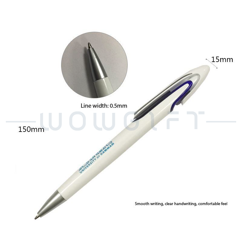 客製白色原子筆．全彩UV印刷廣告筆．活動宣傳贈品