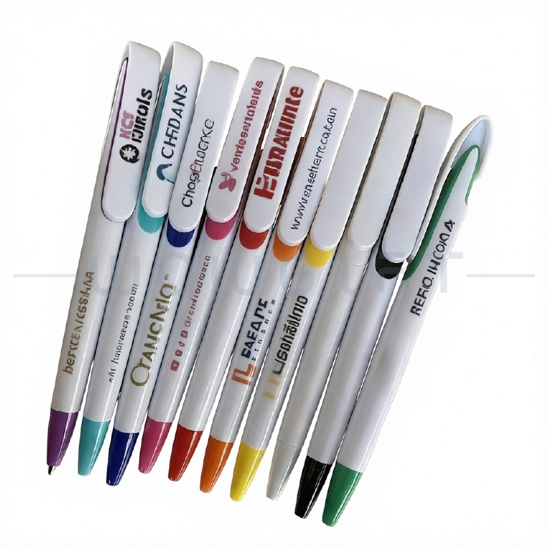 客製白色原子筆．全彩UV印刷廣告筆．活動宣傳贈品