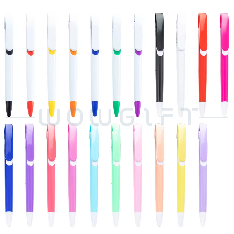 客製白色原子筆．全彩UV印刷廣告筆．活動宣傳贈品