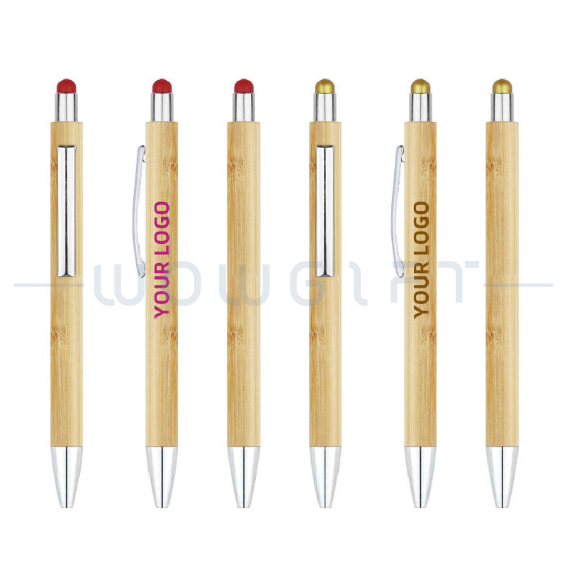 客製竹製原子筆．環保木質廣告筆