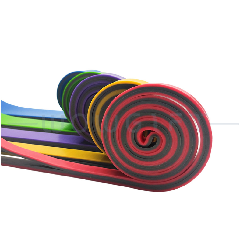 耐拉加厚伸展彈力帶．健身阻力帶．瑜珈伸展帶