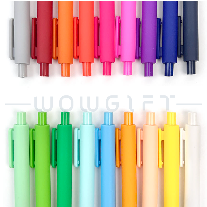 客製彩色按壓原子筆．多色塑膠廣告筆．企業活動贈品筆